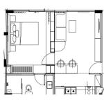 Serviced Apartment - 1 Bedroom