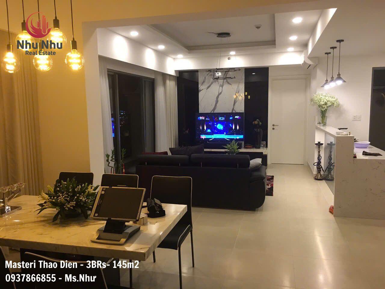 Masteri Thao Dien 3 Bedrooms