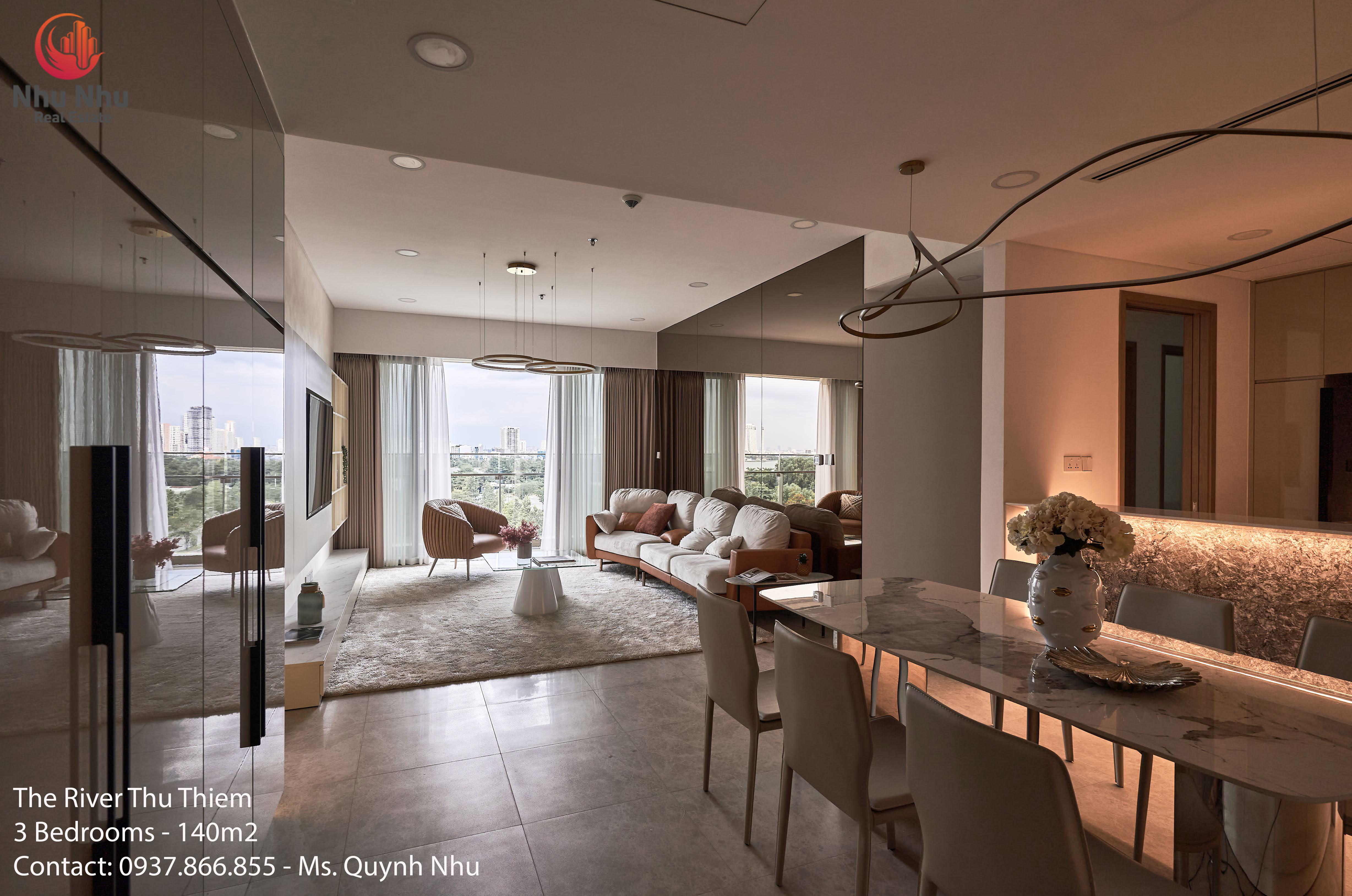 The River Thu Thiem 3 Bedrooms