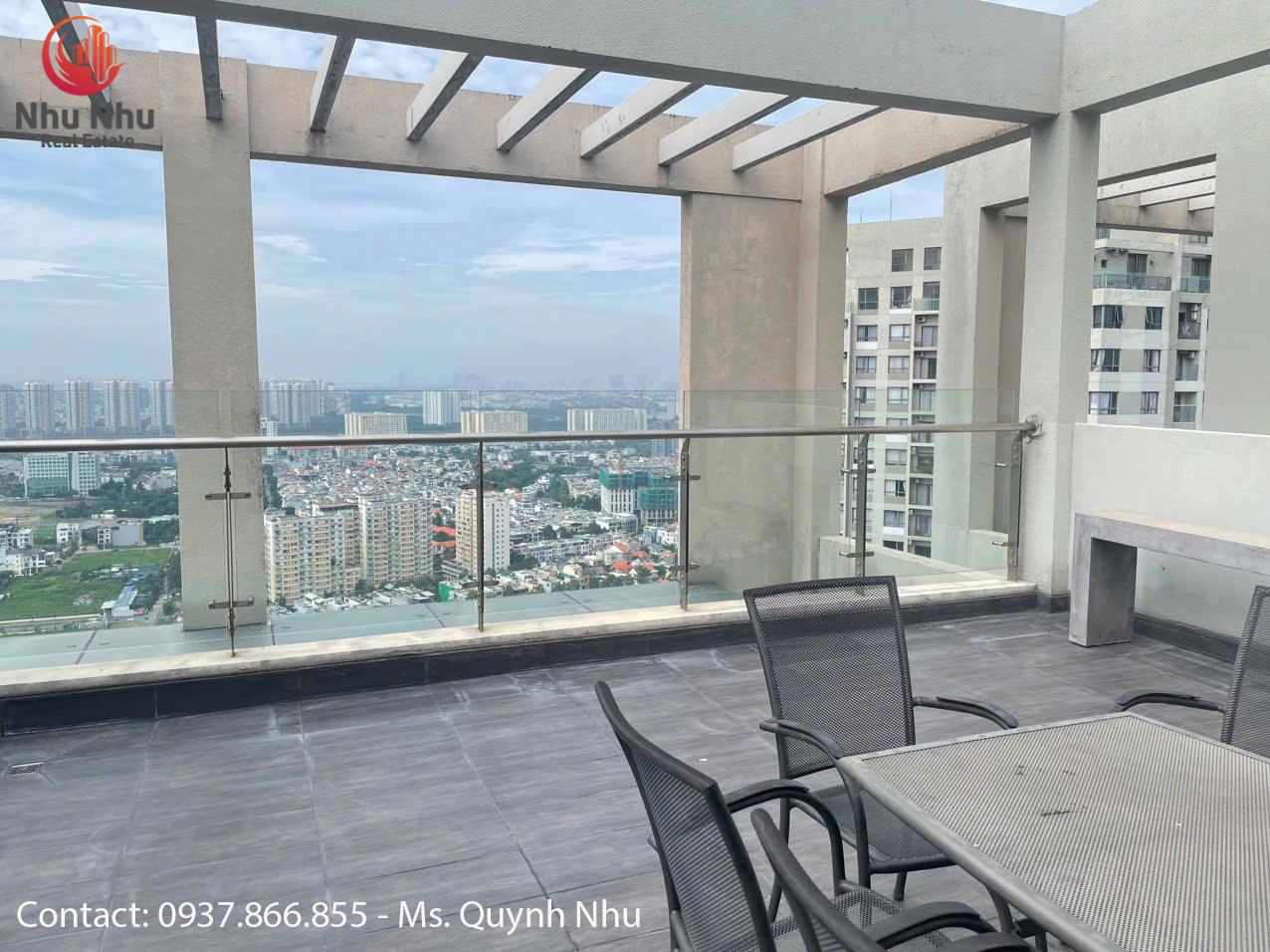 Masteri Thao Dien Penthousen Sky Garden 3 Bedrooms